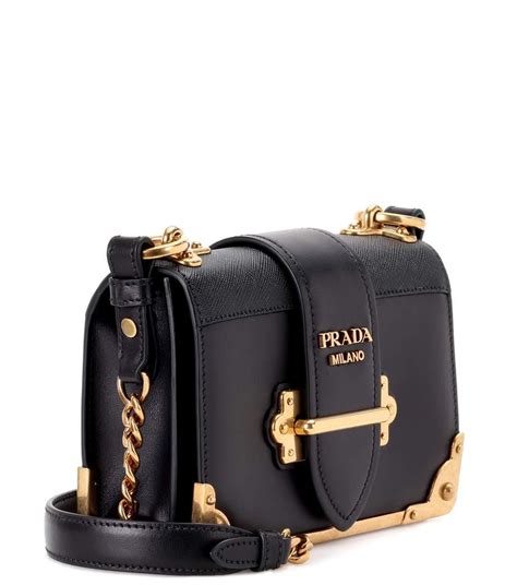 Prada Cahier Leather Bag